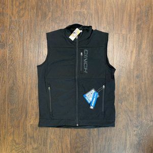 Black Cinch Vest - with tags, never worn